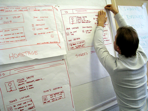 Working with wireframes (by Aleksi Aaltonentream)